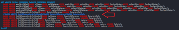 The build succeeding after the conflicting definition is temporarily commented out in the compiler’s own file.