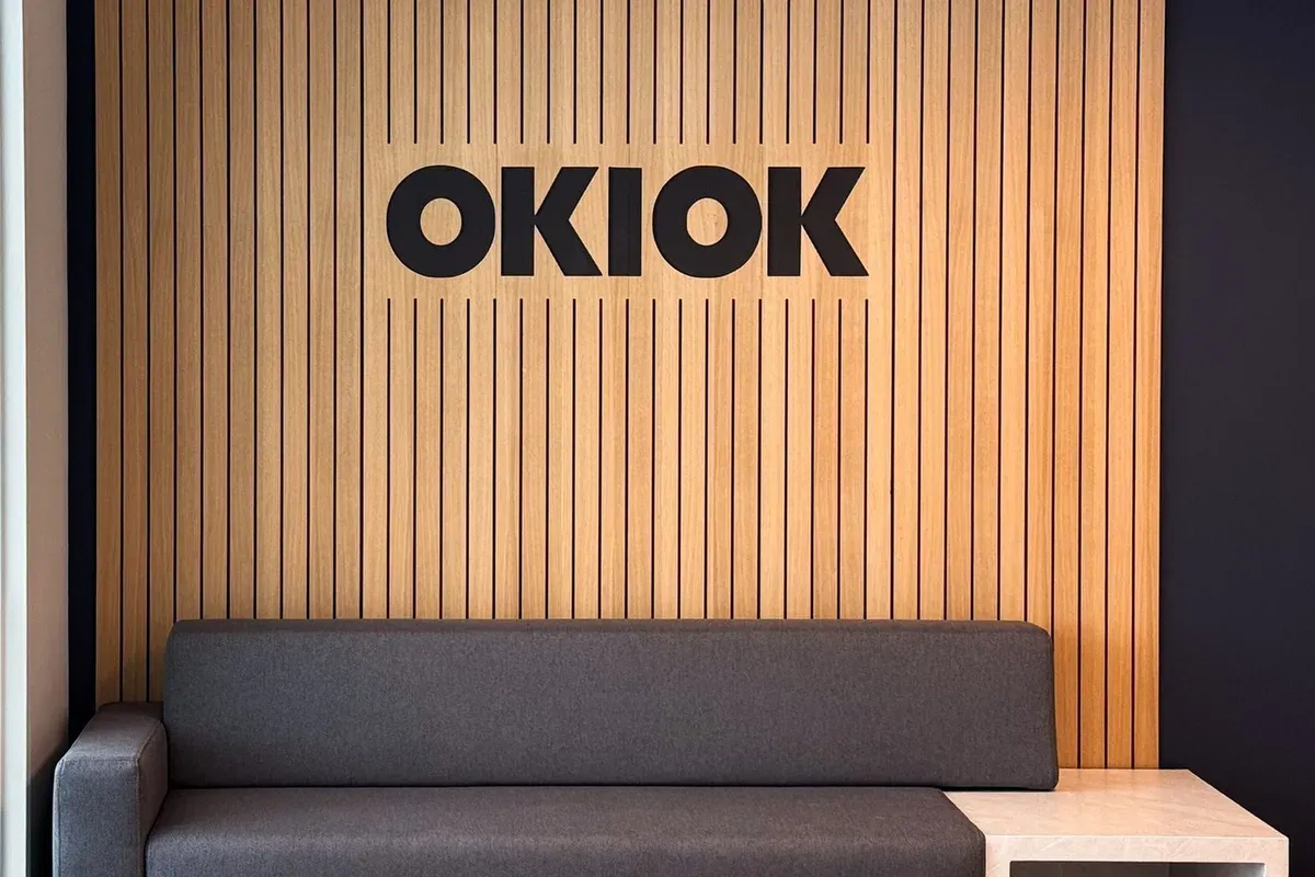 The reception at OKIOK’s head office in Laval