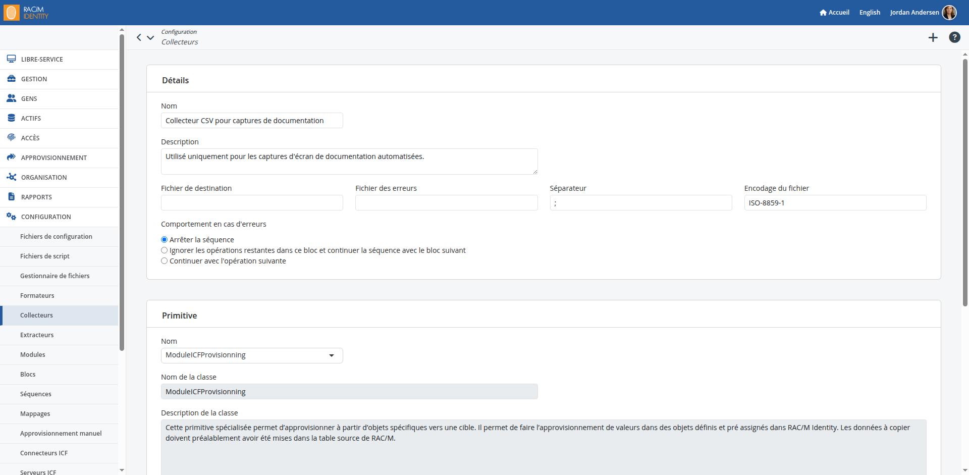 Importation d'un fichier CSV