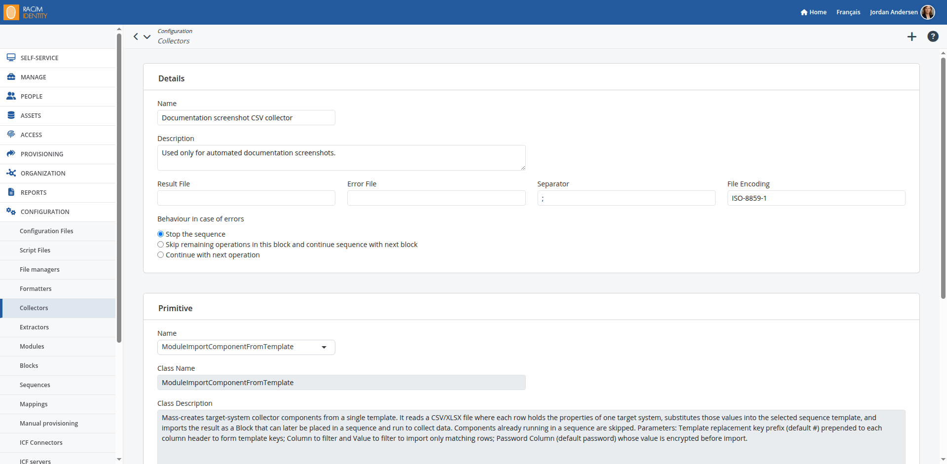 Importing a CSV File