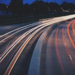 Background image highway light